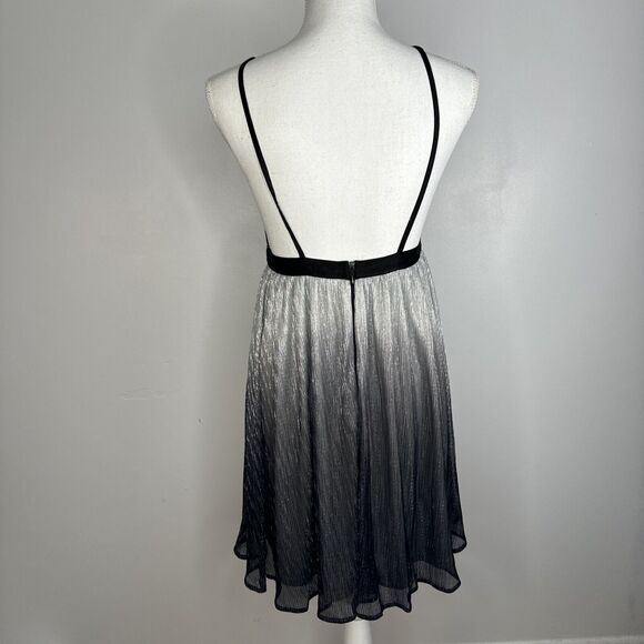 Show Me Your MuMu Eva Mini Dress Size Medium Ombre Sparkling Babydoll - Picture 3 of 11
